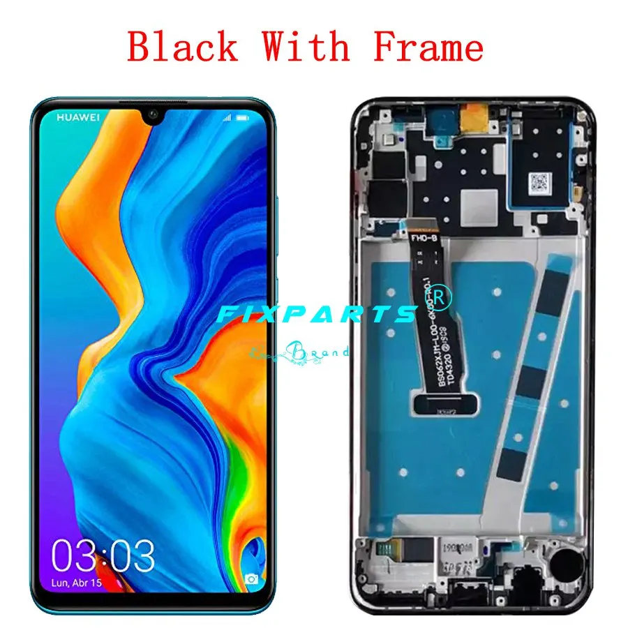 Оригинальный дисплей для HUAWEI P30 Lite ЖК сенсорный экран дигитайзер Замена Huawei Nova 4E