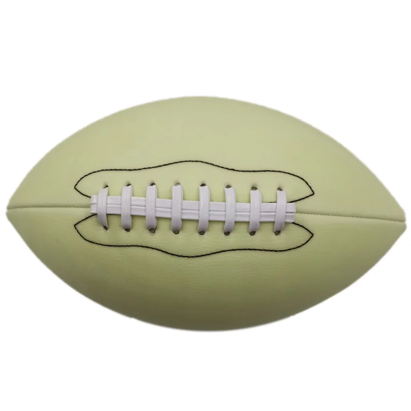 

Hot Rugby Glow in the Dark Official Training Football Super Grip Rugby Perfect for Outdoor Night Game Best Gifts for Kids