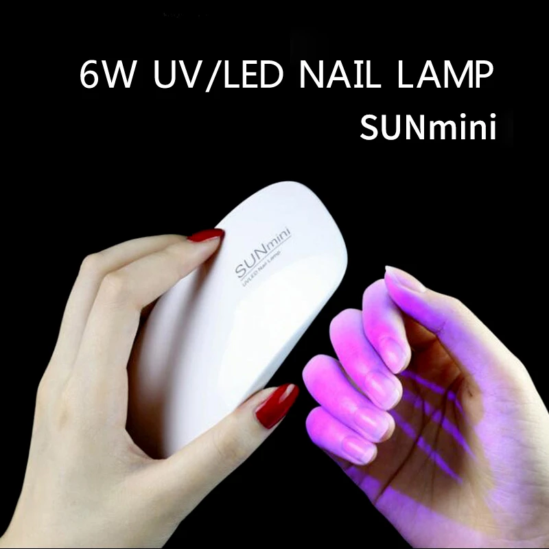 

Sunmini Mouse UV LED Lamp Machine Portable Gel Nail Polish Baking Lamp Usb For Home Use Interface Mini 6W Dryer Tool Manicure