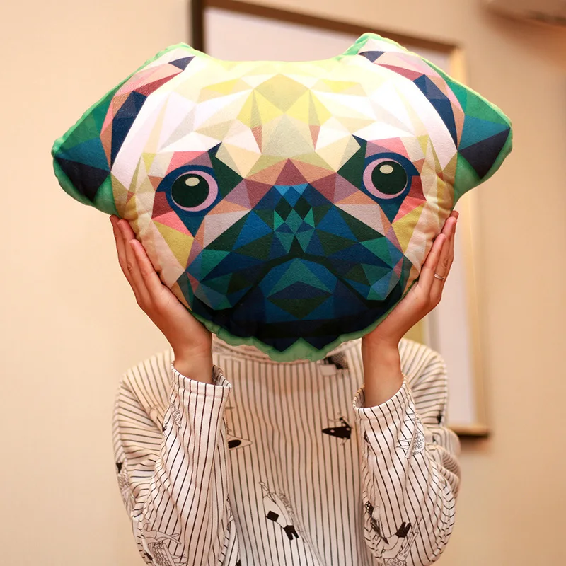 Ins креативная подушка для мужчин детская с животными из мультфильмов подушки лев