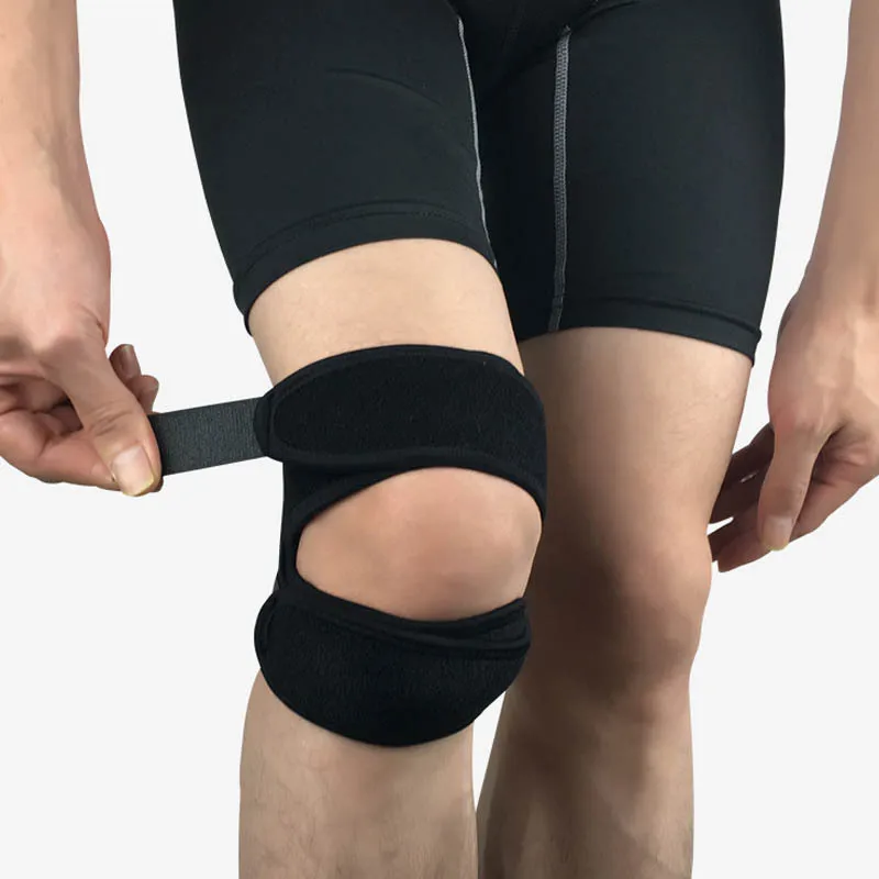 

Patella Knee Brace with Motion Damping Pressure Shin Guard Soccer Basketball Outdoor Climbing Cycling Fitness Protective Gear