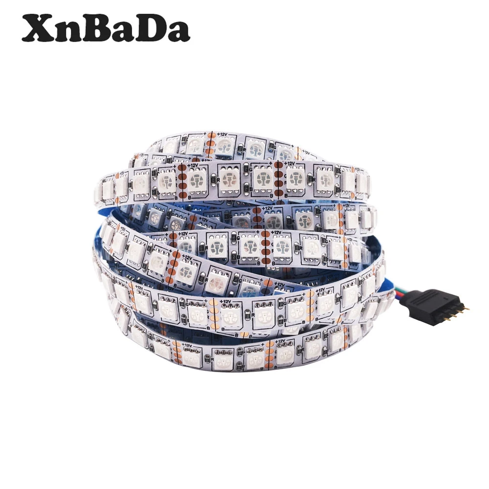5050 SMD 120 светодиодный s/m фонарь 5 м 600 Гибкая полоса освещения RGB/белый/теплый