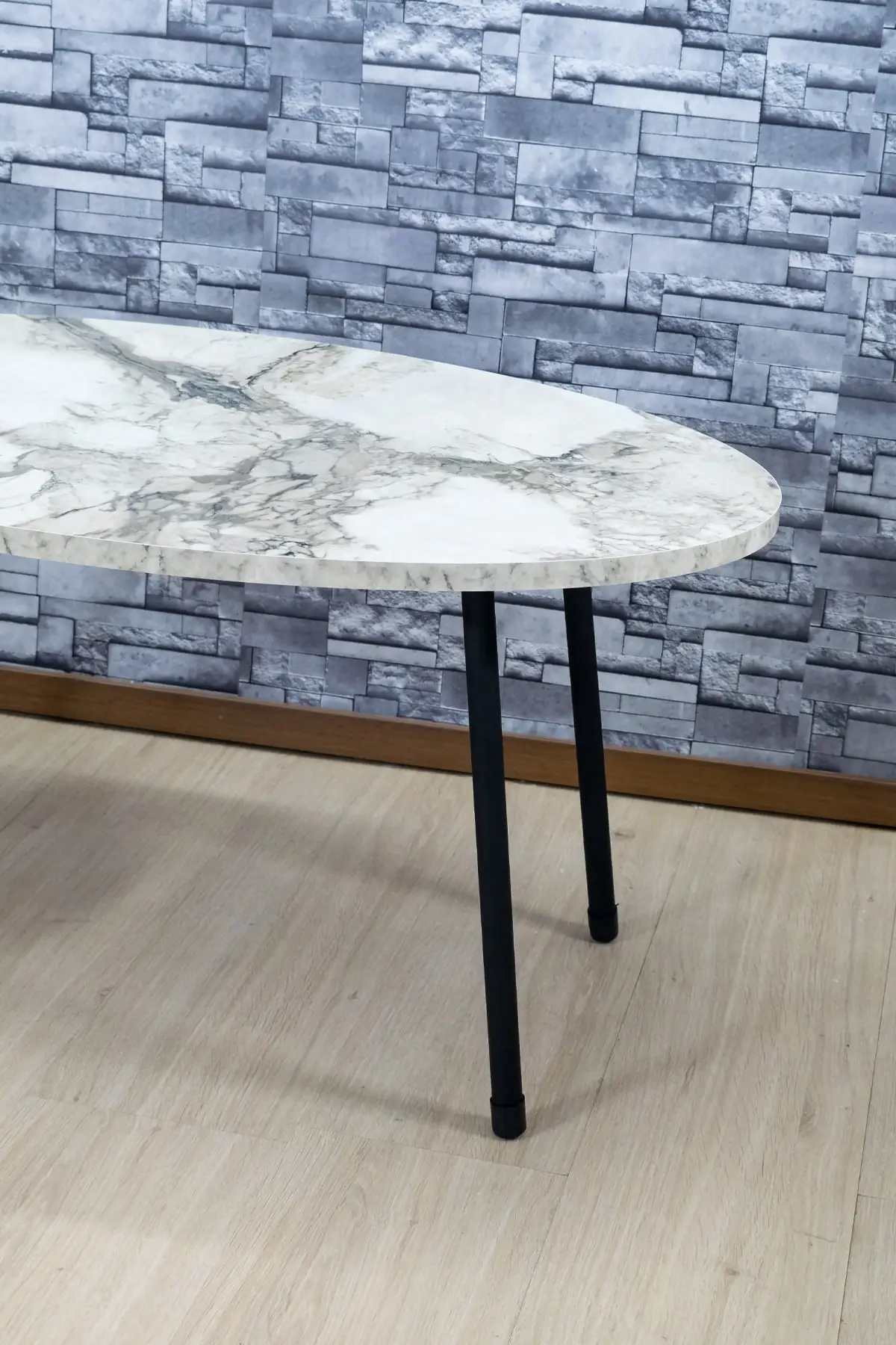 

Modern Medium coffee table Metal Foot Ellipse coffee tables table basse furniture living room table