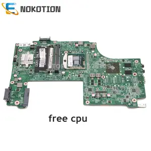 NOKOTION материнская плата для ноутбука Dell inspiron 17R N7010 CN-0V20WM V20WM DAUM9BMB6D0 основная плата HM57 HD5470 GPU Бесплатная ЦП