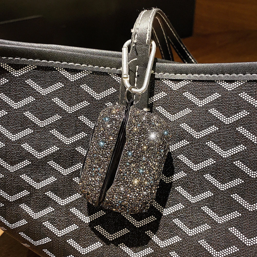 Роскошный блестящий чехол для Apple AirPods Pro милый защитный наушников Etui s AirPod Air Pods |