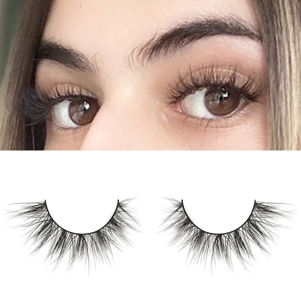 

LOVGGE 3D Mink Lash Reusable up to 25 Wears Eyelashes Wholesale Fluffy Wispy Glamorous Lashes Women Makeup Tool Drop Shipping