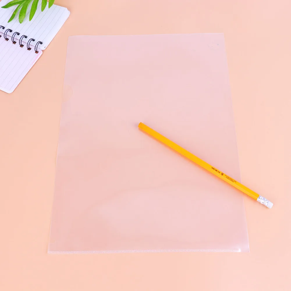 

20pcs Office Document Folder Single Page Paper Folder Shape Folder (Mixed Color)