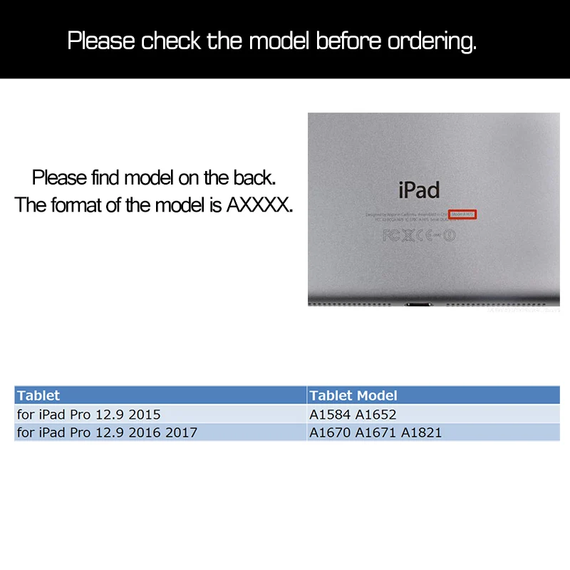 Чехол для iPad Pro 12 9 2017 (с ключом дома) 2015 с держателем карандашей Магнитный чехол ipad