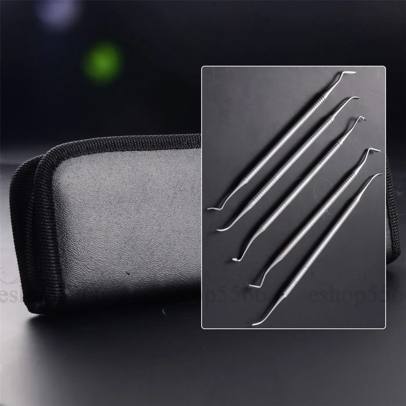 Нержавеющая сталь 5 шт. зубной Палочки Pic зонд комплект гигиены полости рта