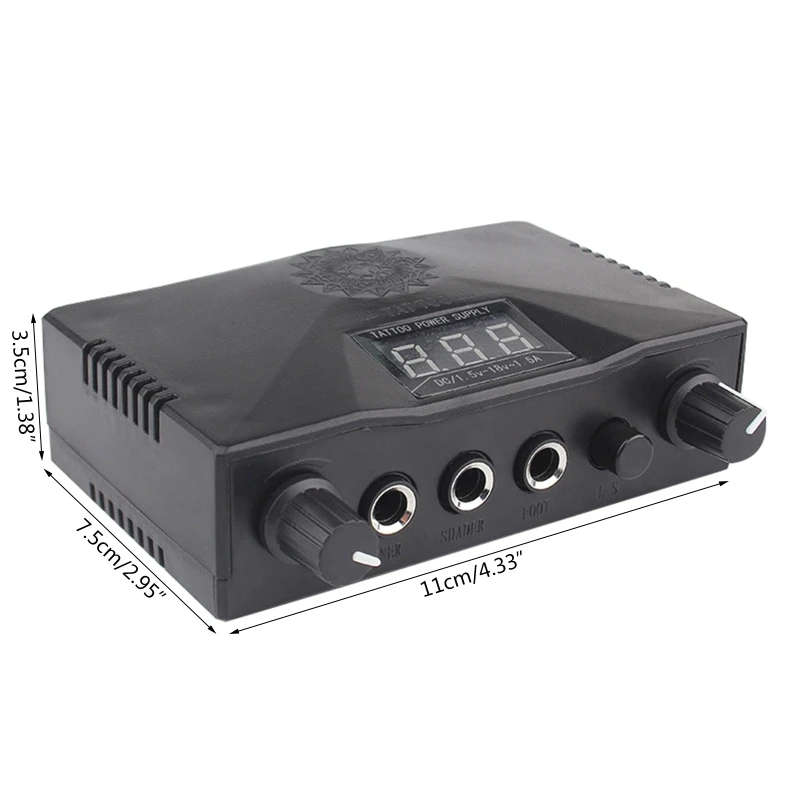 Миниатюрный блок питания для тату с вилкой Стандарта