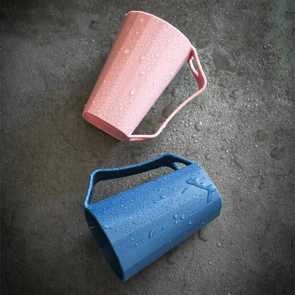 

Tooth Mug Durable Eco-friendly No Odor PP Toothbrush Cup Sturdy Travel Case Contracted Design Mouth Wash Cups Clean Storage Box