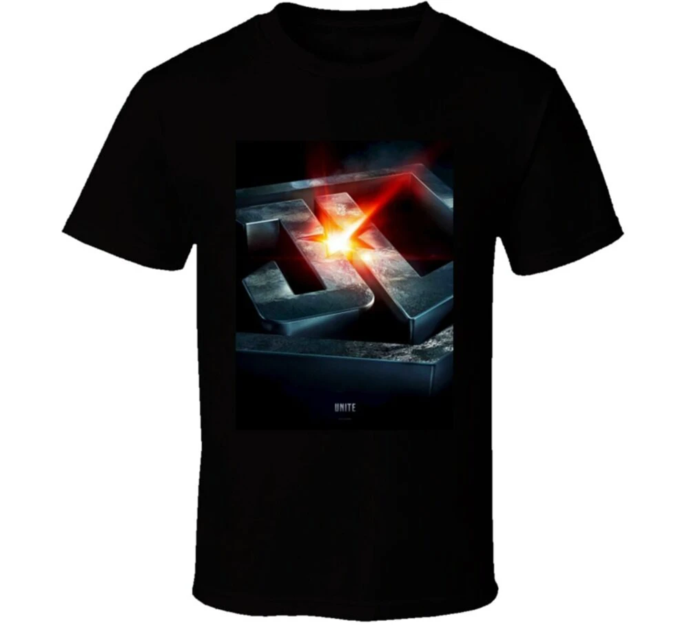 Justice League Unite супергерой комикса книга фильм Футболка 2Xl 47Xl футболка|Мужские