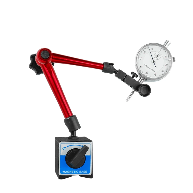

CMCP Dial Indicator Magnetic Stands Universal Flexible Magnetic Base Holder Stand Tool For Dial Indicator Base