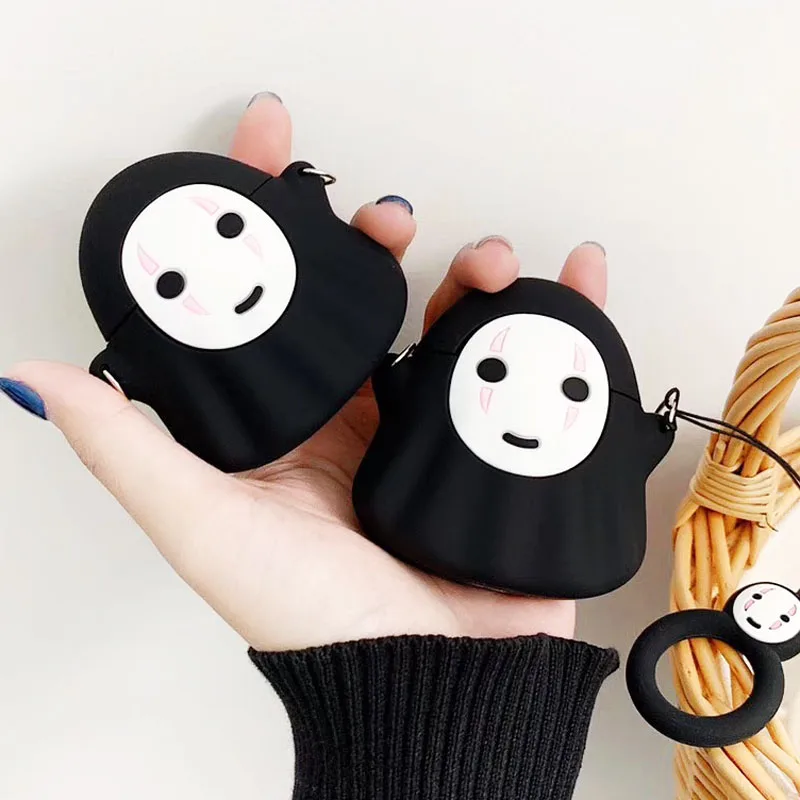 EKONEDA Мультфильм силиконовый защитный чехол для Airpods чехол мягкий без лица человек узорной чехол для Airpods