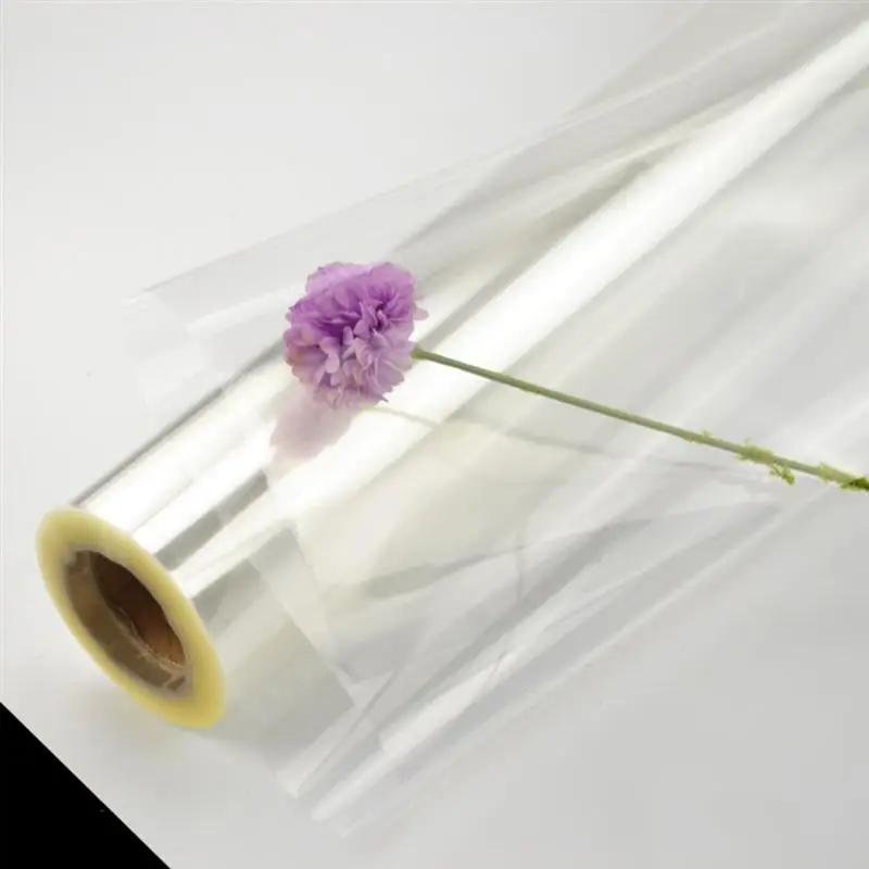 

70 pcs Clear Cellophane Wrap Roll For Gift Flower Bouquet Baskets Wrapping Arts And Crafts Supplies Packaging Cellophane