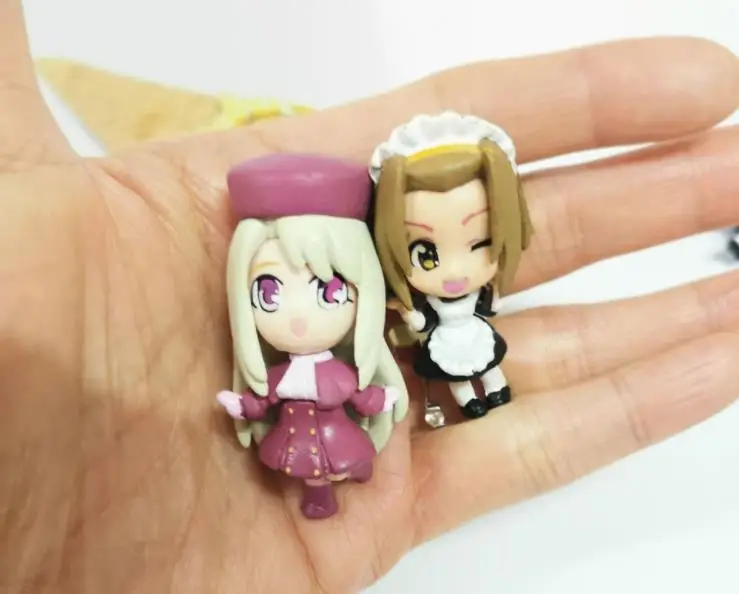 

30pcs/lot Cartoon Pretty Girl 4-6cm Action Figures Home Decoration Kids Toys Girl Toy Doll Birthday Gift Car Decoration