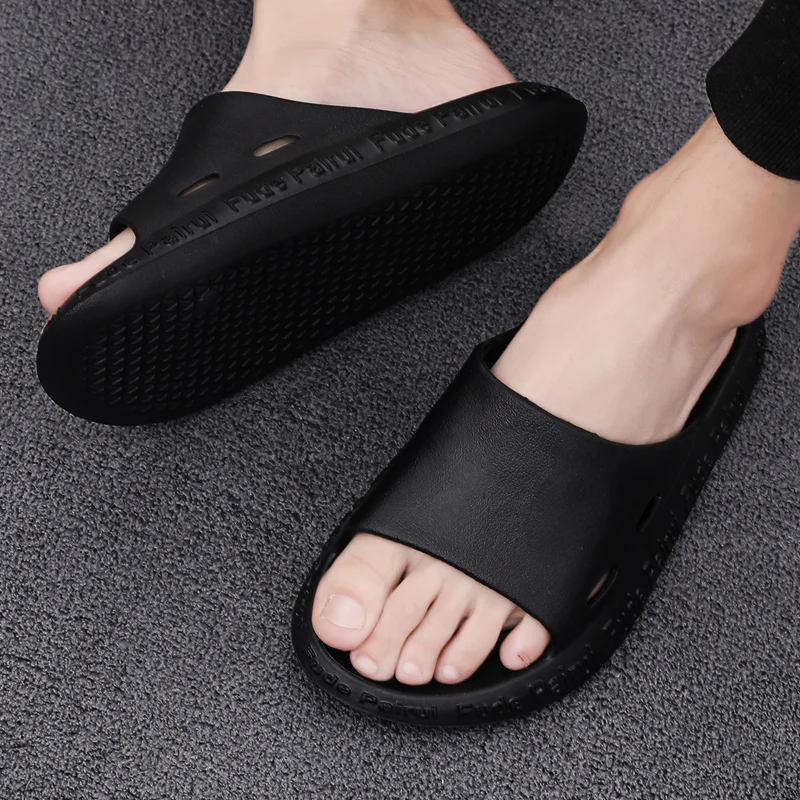 

New 2020 Casual Shoes Men Women Sandals Summer Style Fashion Flip Flops Quality Flats Solid Woman Men Slippers T030