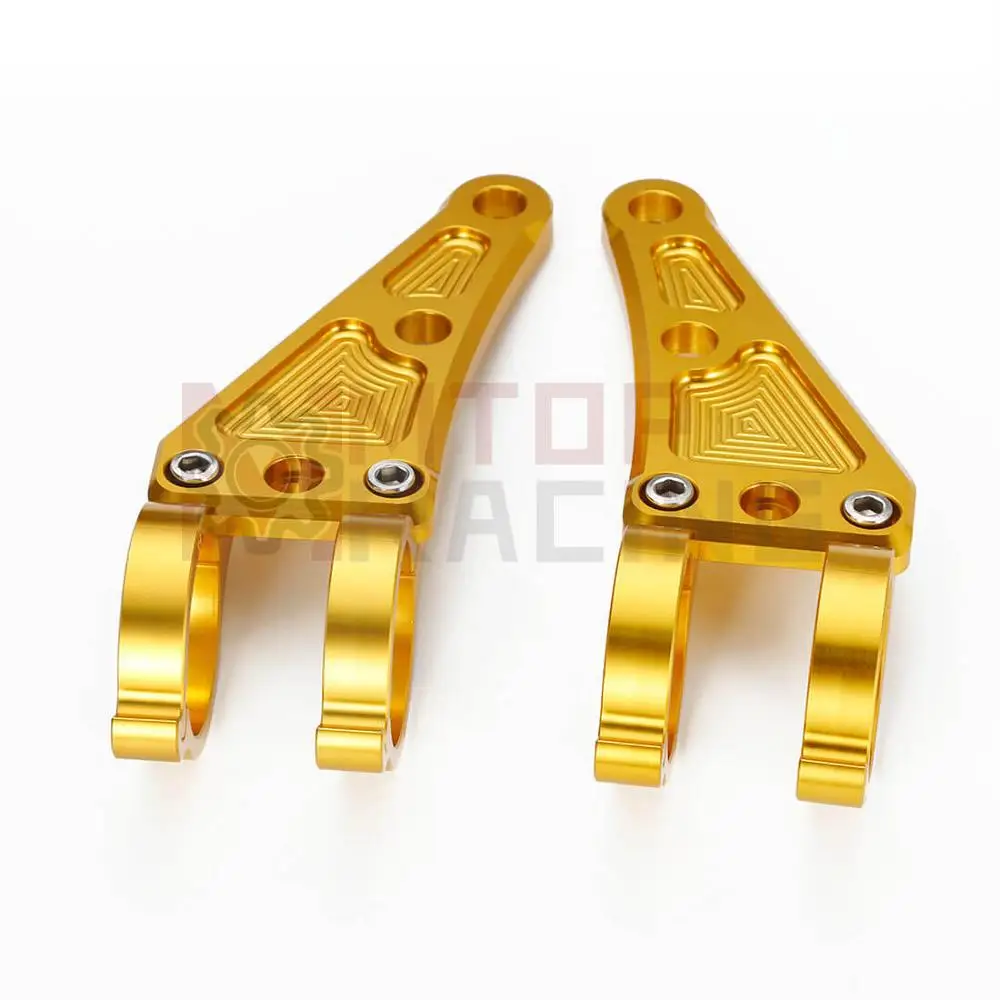 41mm Монтажный кронштейн фар мотоцикла CNC Gold 30 мм 33 мм 35 мм 37 мм 38 мм 39 мм 41 мм 43 мм 45 мм 46 мм 48 мм 49 мм 50 мм вилки - Цвет: 41mm