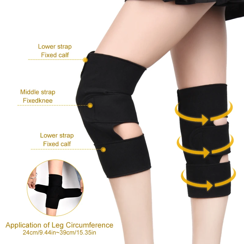 Теплые наколенники Elino магнитная терапия защита колена артрит для поддержки