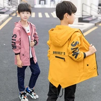simple spring autumn boy coat jackets overcoat top kids teenage gift children clothes gift formal school high quality