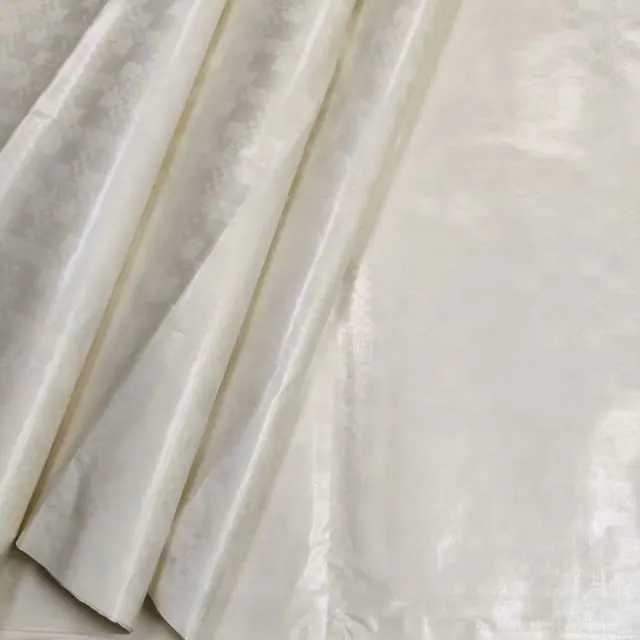 Белое золото Африканский стиль базин богатый Brode ткань Гвинея парча Дамаск Shadda