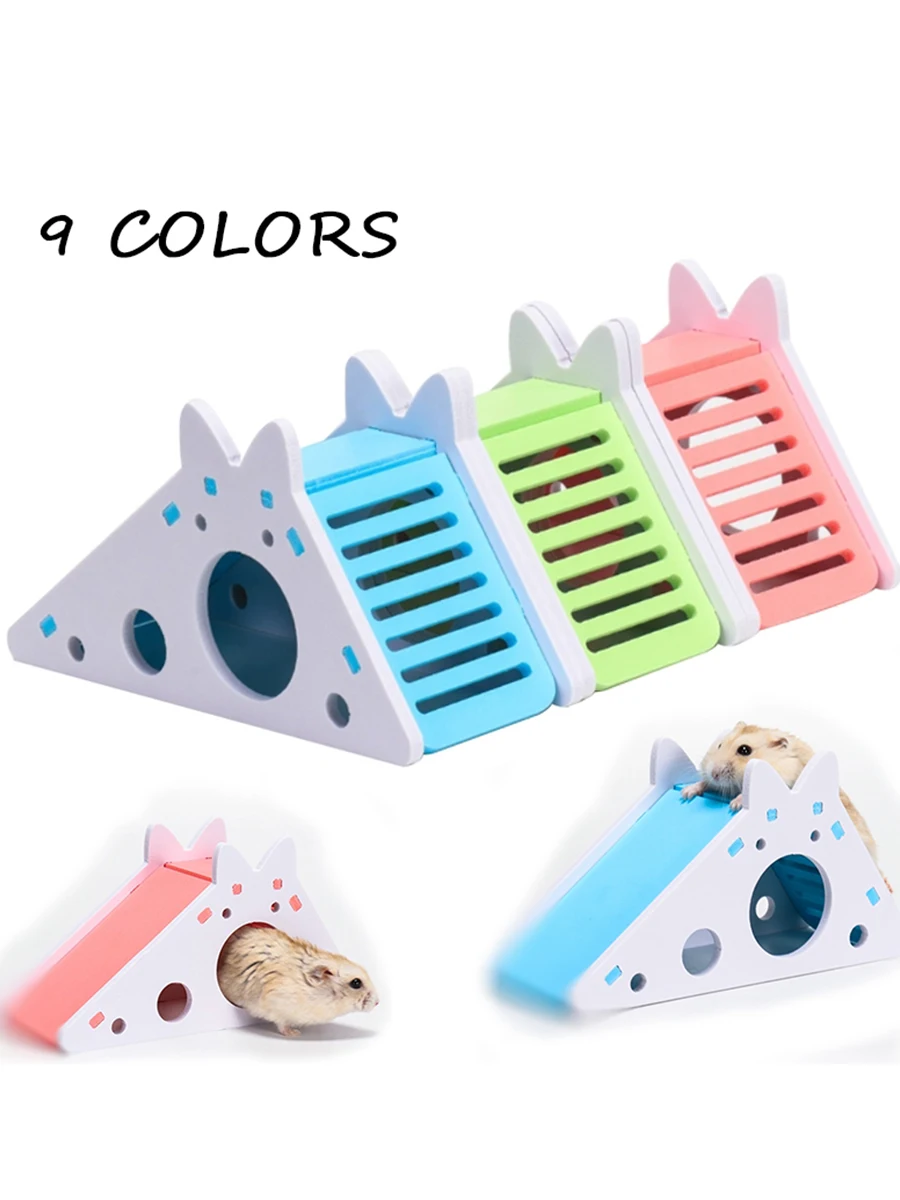 Забавная собранная китайская клетка для хомяка аксессуары дома яркий детский