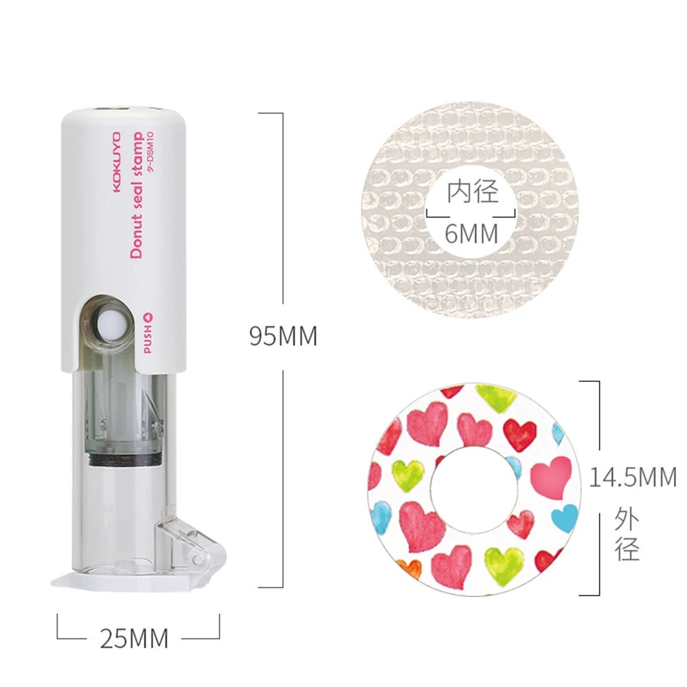 

Labels Self-Adhesive Hole Punch Protector Loose-Leaf Paper Hole Reinforcement Labels Round Stickers for Office Supplies