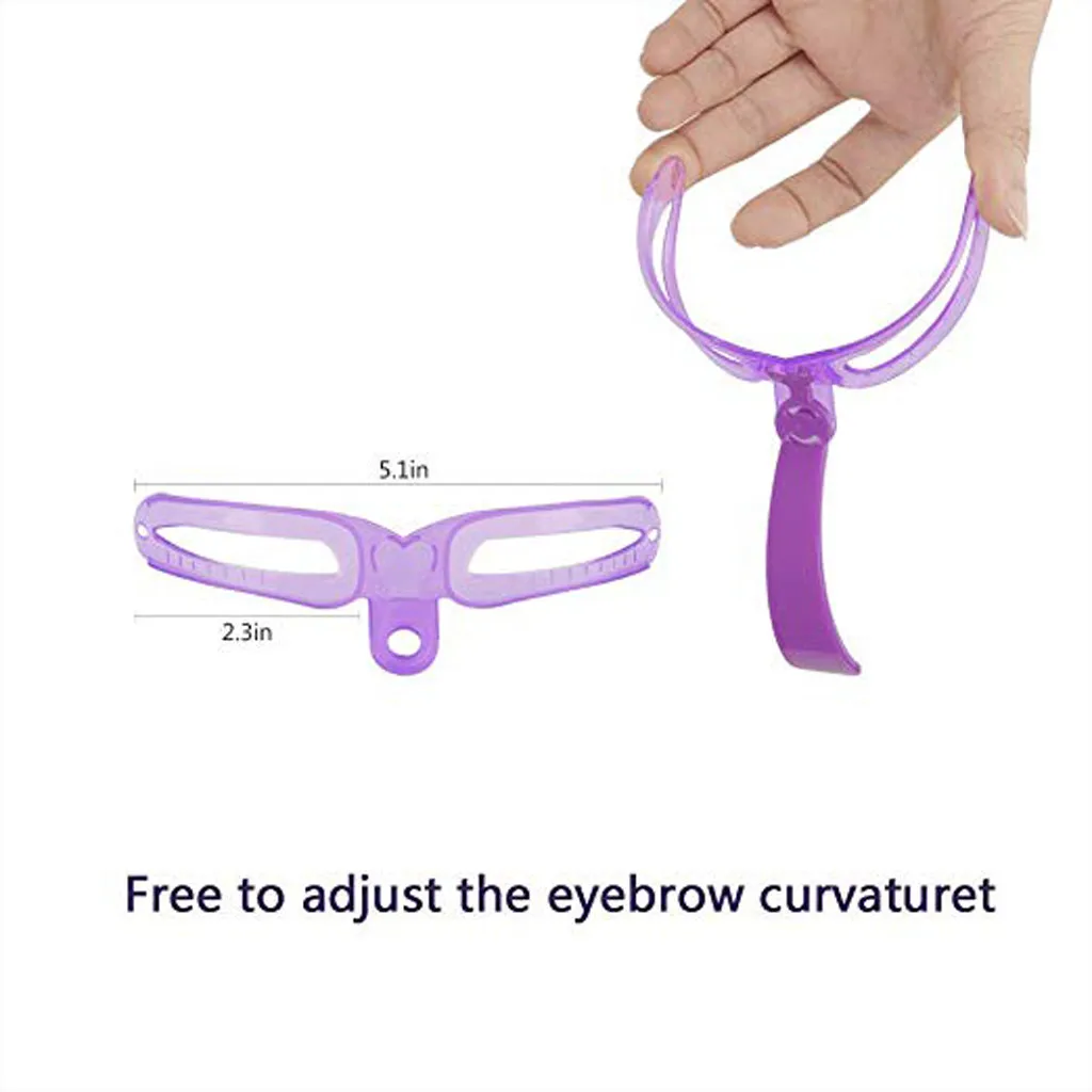 Многоразовые трафареты для придания формы бровям 8-в-1 | Красота и здоровье