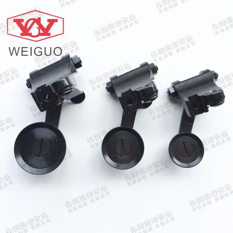 Промышленная швейная машина тяжелая 810 кожаный ролик прижимная лапка плоский