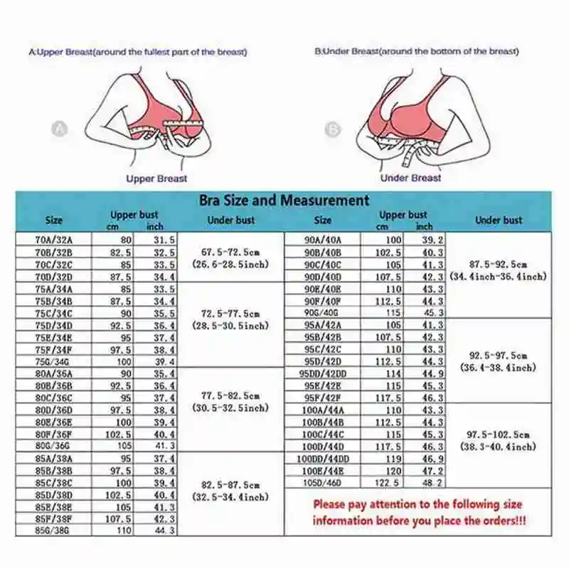 

Comfortable Soft Cotton Women Print Bra Full Cup 36-44 Color Use Women Large 5 Daily Underwear Size P2R0