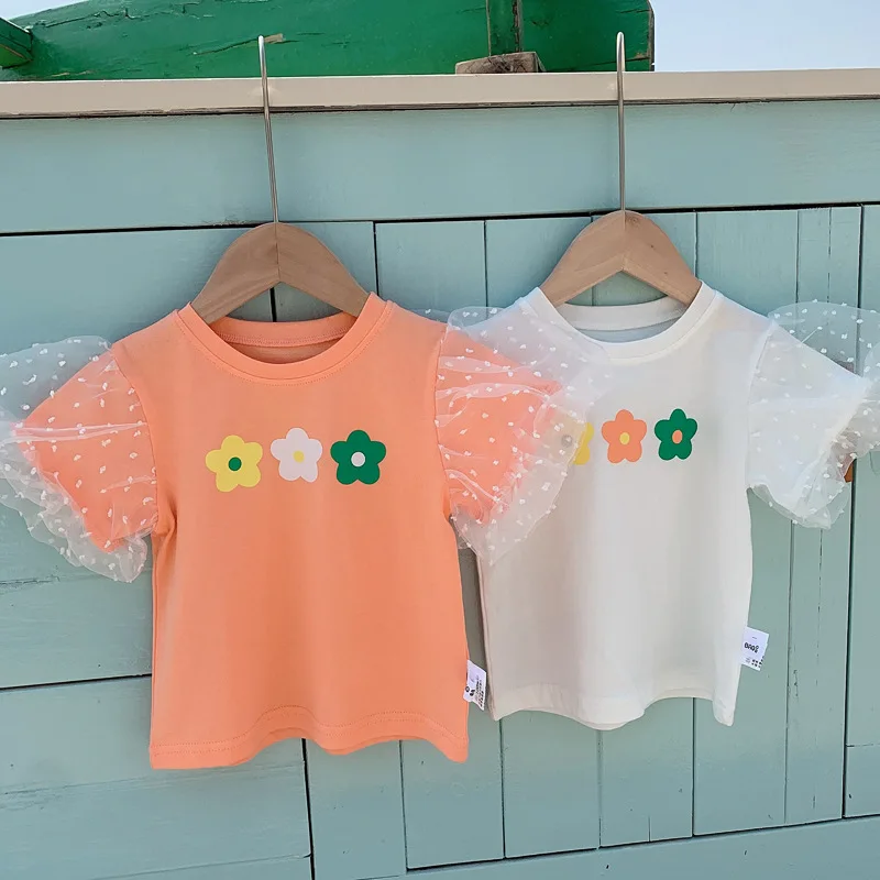 Новое поступление лета 2020 милая подходящая ко всему хлопковая одежда в Корейском