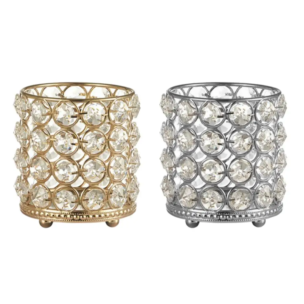 Хрустальный Votive держатель для свечи ручка горшок канделябры свадебный домашний