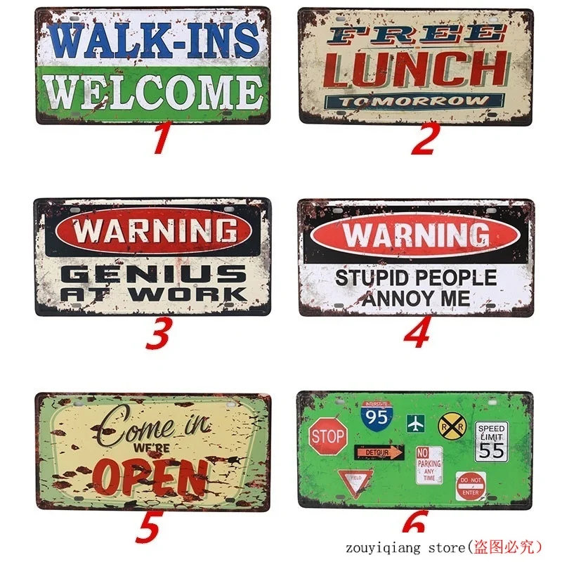 Технические металлические жестяные знаки кофейный металлический плакат