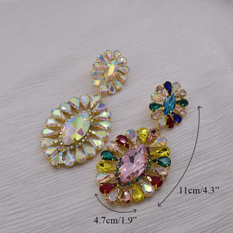 Женские Длинные вечерние серьги CuiEr ювелирные украшения для свадебного костюма 4