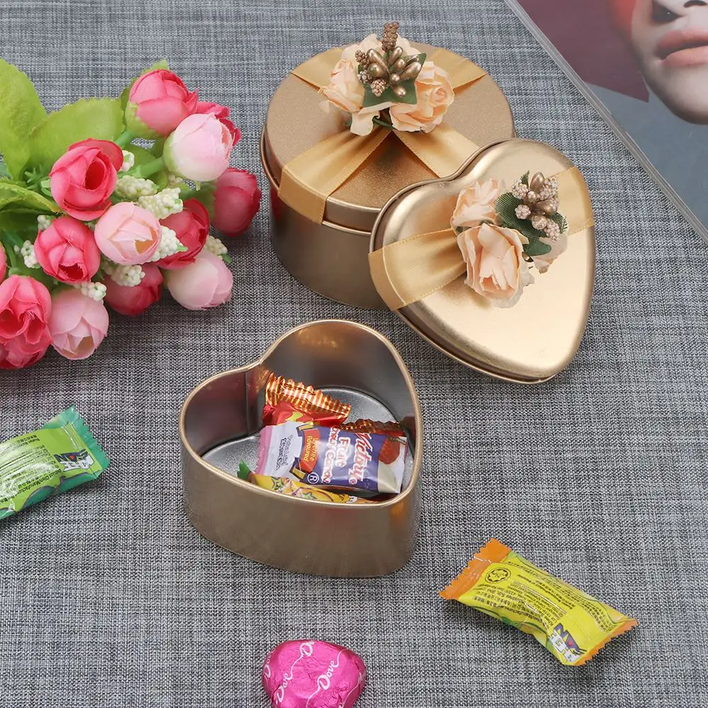 3 стиля мини вечерние хранения Чехол Декор Жесть Подарочная коробка конфет