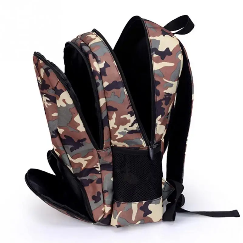 Рюкзак для мальчиков и девочек с камуфляжным принтом рюкзак джидов повседневный