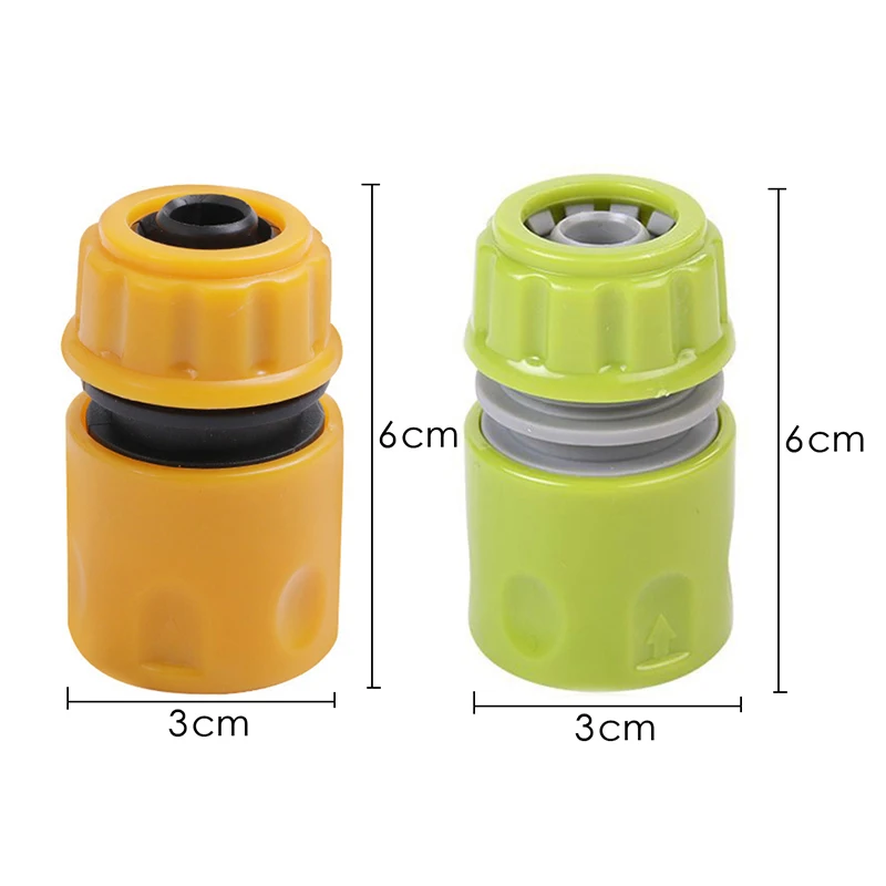 4 шт. садовый шланг пластиковый водяной 1/2 дюйма соединитель быстроразъемный