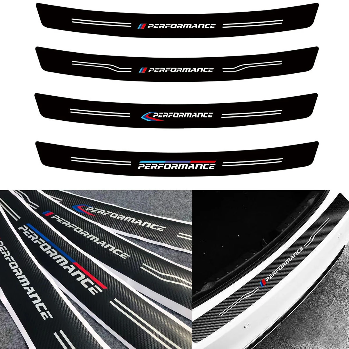 Наклейка на порог БАГАЖНИКА АВТОМОБИЛЯ протектор заднего бампера наклейка для BMW