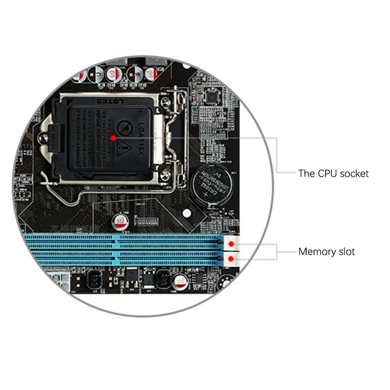 Практичная стабильная материнская плата LGA 1150 для разъема H81 DDR3 память