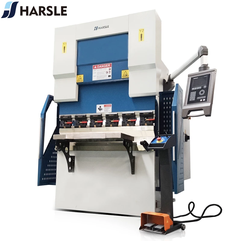 40т DA 52S электро гидравлический гибочный станок с ЧПУ станки Пресс стоп сигнал для