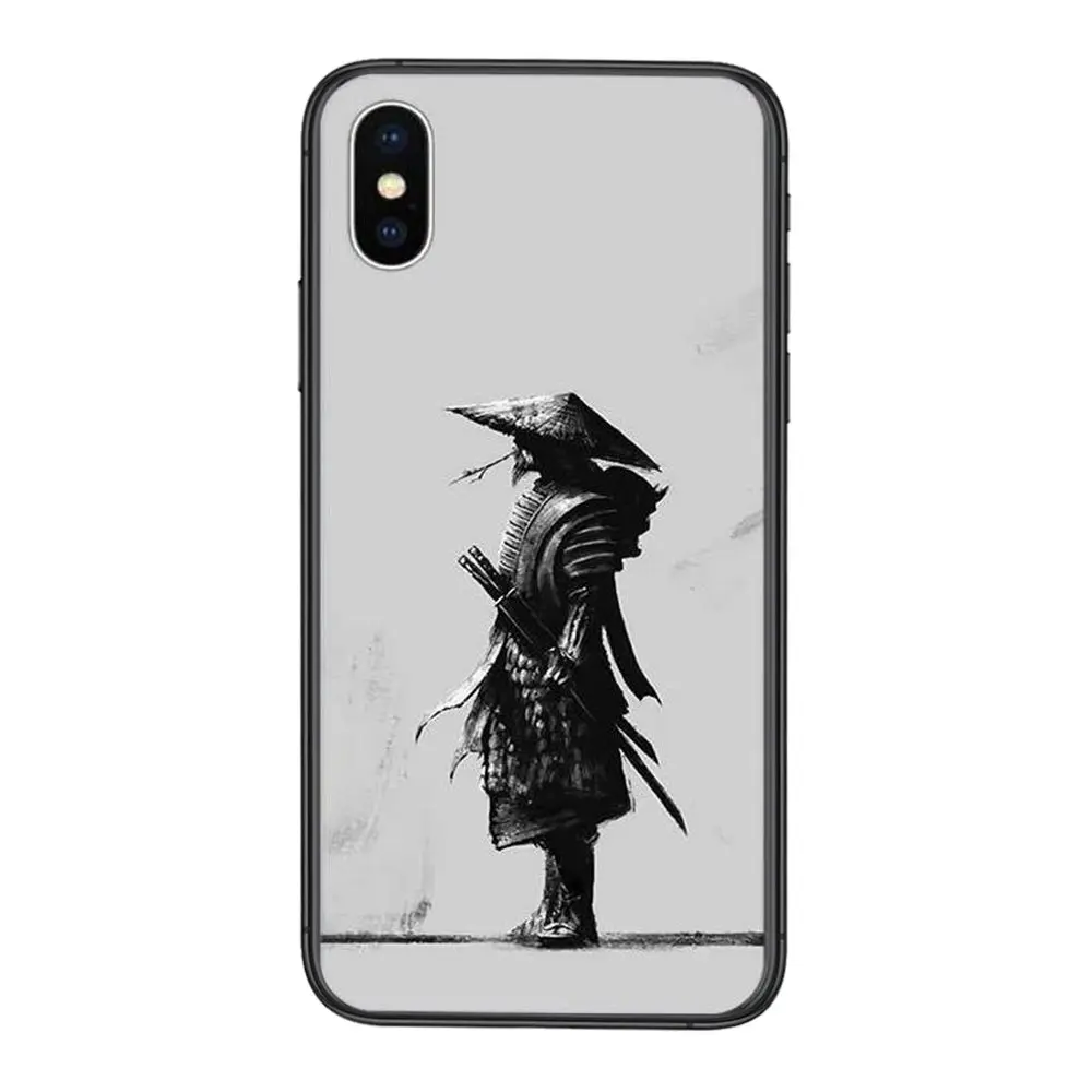 Японские Самурайские ниндзя красные для Mate 40 30 20X 10 lite plus pro Nova 8 Pro 7 6 se черные Hoesjes