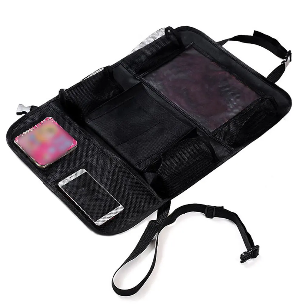 

Multifunctional Car Seat Storage Bag IPad Storage Bag Rear Seat Cover Child Seat Anti-kick Storage Bag Cushion