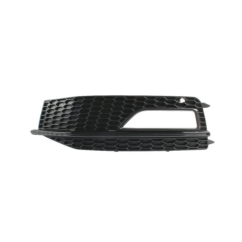 

Right & Left Side Bumper Fog Lamp Grill Grille Grid for A4 S4 S-Line 2013-2016 8K0807681 8K0807682M