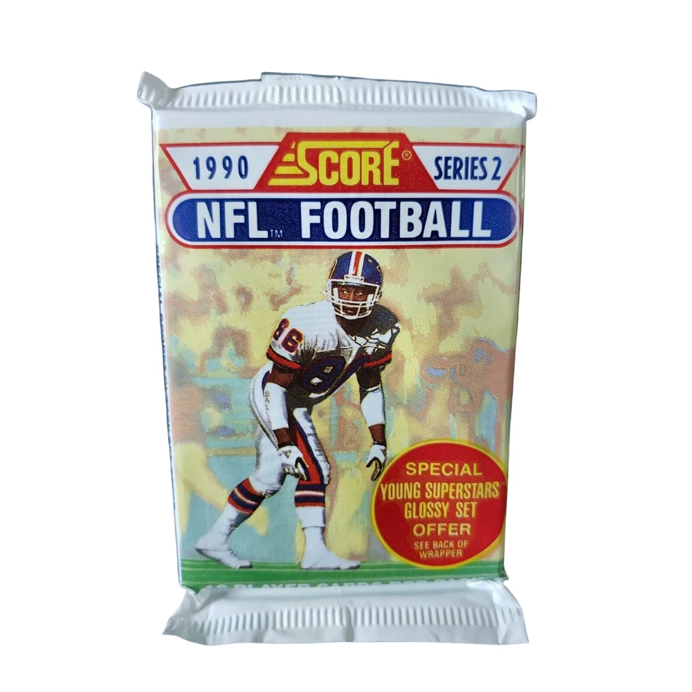 Score 1990 NFL Football Series 2. Коллекционные карточки американский футбол 16шт | Игрушки и