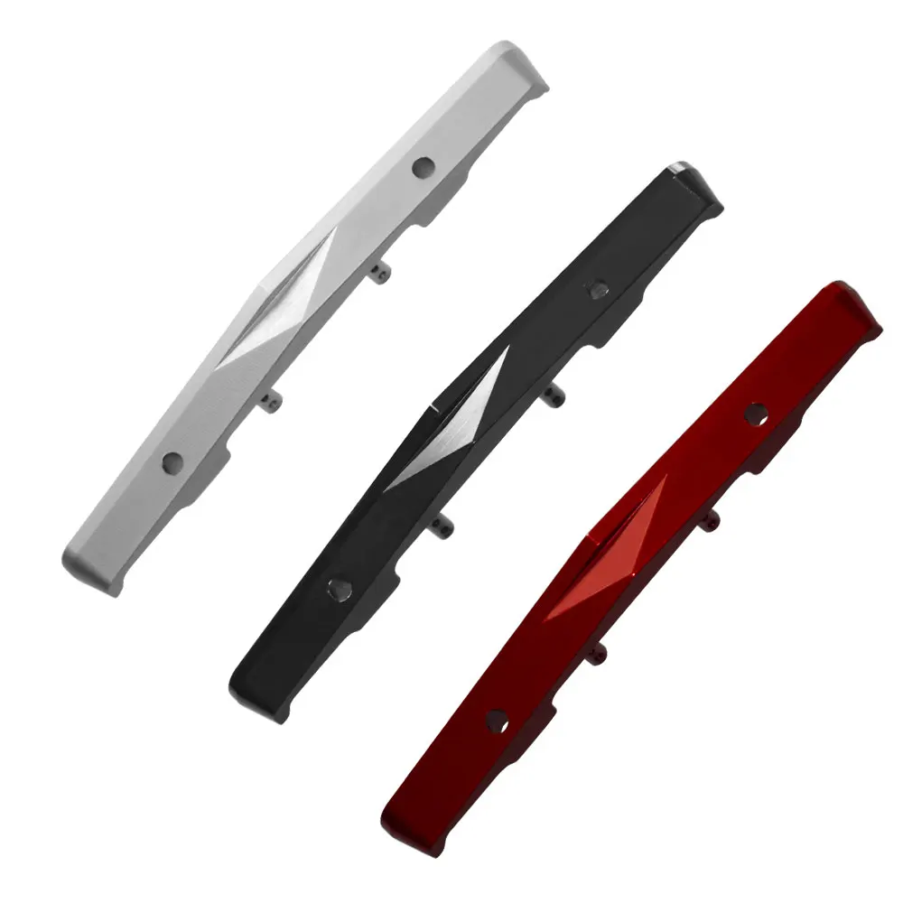 

Para Axial SCX24 AXI00001 Chevrolet C10 1/24 coche trepador de control remoto de Metal delantera y trasera parachoques piezas de