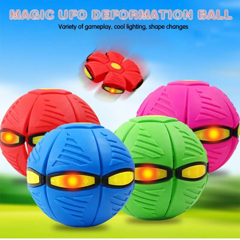 

Волшебный детский декомпрессионный дышащий шарик шаговый прыжок светящийся деформационный шарик интерактивные шары для детей
