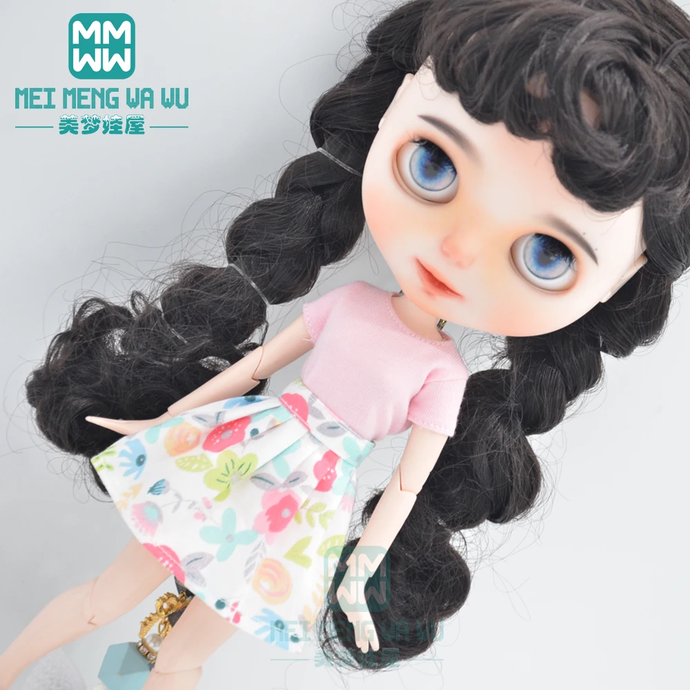 Одежда для куклы Blyth аксессуары модные футболки обувь мини юбка Azone ob24 ob27 28 30