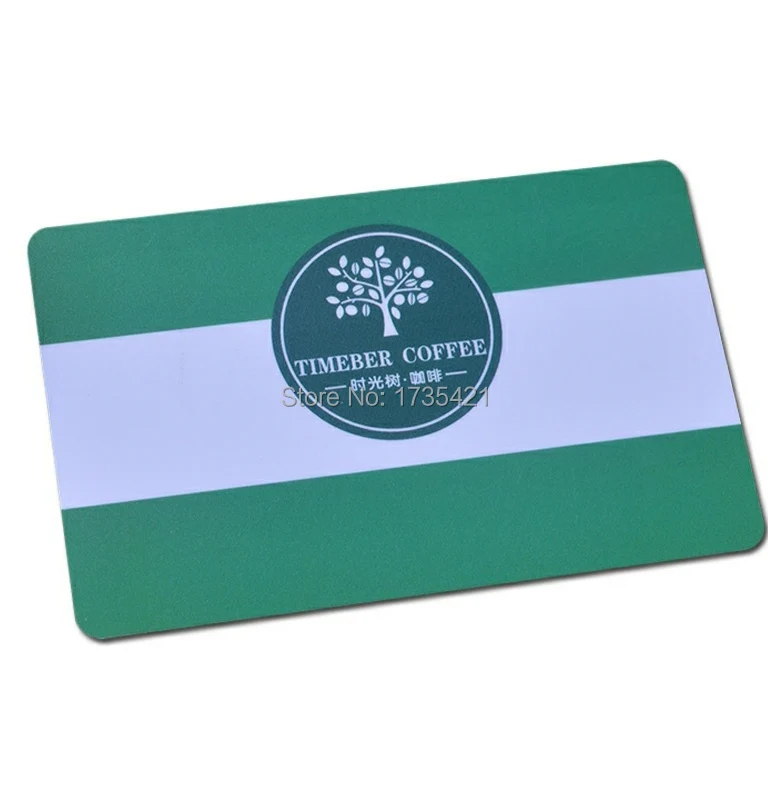 Plastic barcode customized printed loyalty gift pvc card