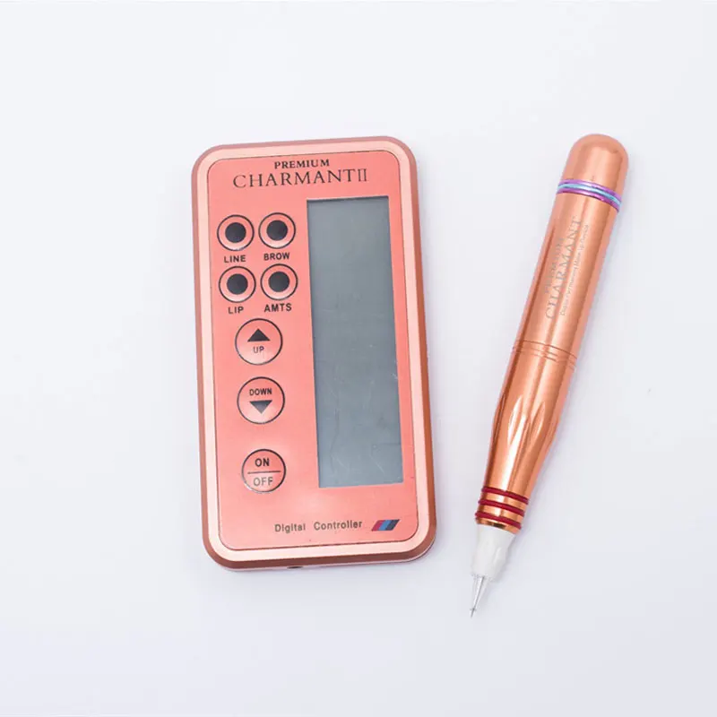 Charmant 2 профессиональный Перманентный макияж тату машинка комплект для микро
