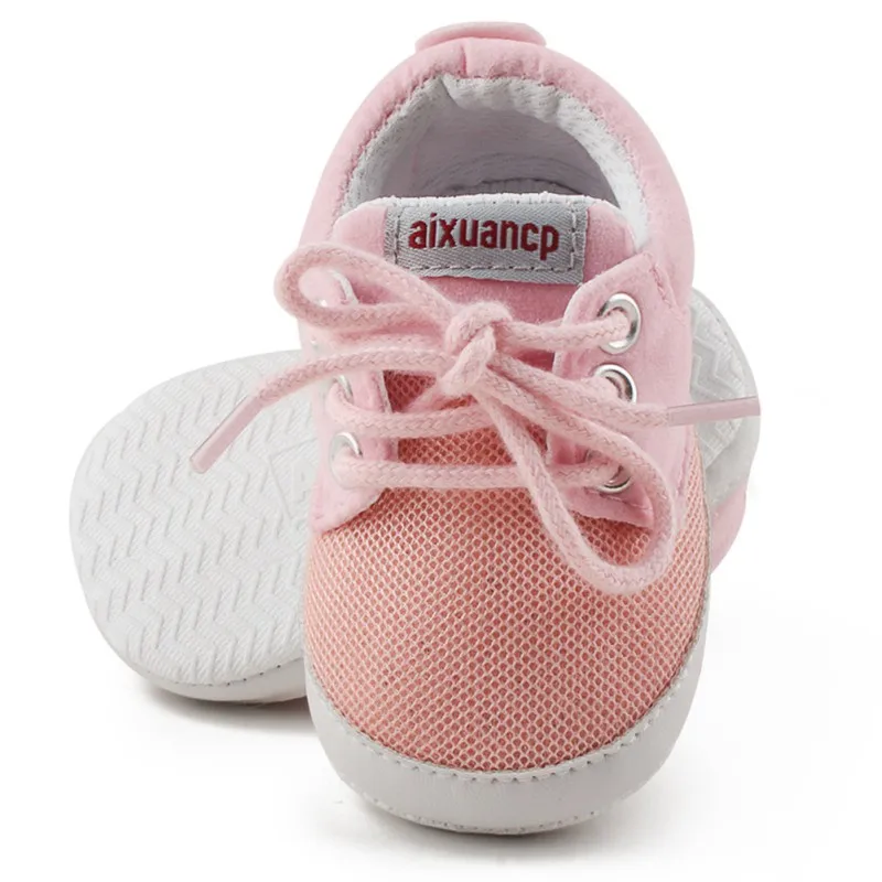 newborn toddler shoes 0-18month baby boys and girls casual sports soft bottom prewalker kids sneakers solid |